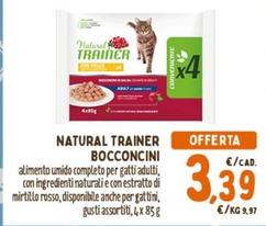 Offerta per Natural Trainer - Bocconcini a 3,39€ in Pet Store Conad