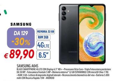 Offerta per Samsung - A045 a 89,9€ in Galassia
