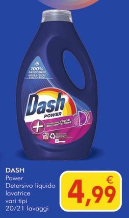 Offerta per Dash - Power Detersivo Liquido Lavatrice a 4,99€ in Igiene e Vanità