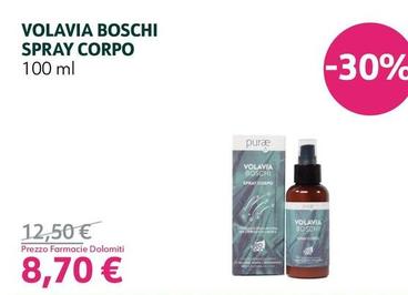 Offerta per Boschi - Volavia - Spray Corpo a 8,7€ in Farmacie Dolomiti