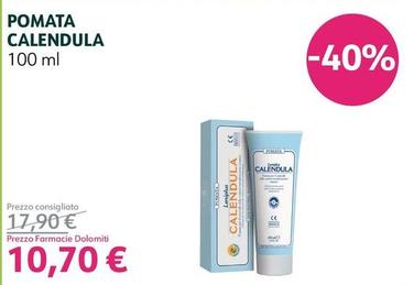 Offerta per Calendula - Pomata a 10,7€ in Farmacie Dolomiti