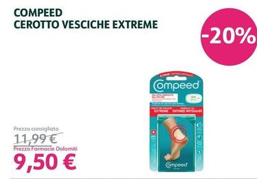 Offerta per Extreme - Compeed - Cerotto Vesciche a 9,5€ in Farmacie Dolomiti