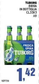Offerta per Tuborg - Birra In Bottiglia a 1,42€ in Migro
