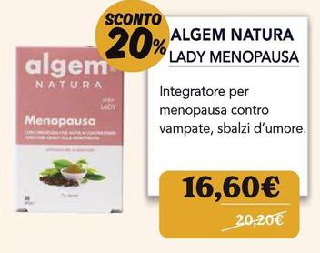Offerta per Algem - Natura Lady Menopausa a 16,6€ in Bottega in Bio