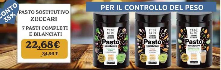 Offerta per Zuccari - 7 Pasti Complet E Bilanciati a 22,68€ in Bottega in Bio