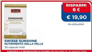 Offerta per Swisse Sunshine Nutrimento Della Pelle a 19,9€ in CEF La Farmacia Italiana
