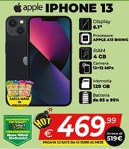Offerta per Apple - Iphone 13 a 469,99€ in Yammo