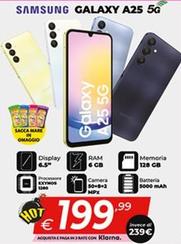 Offerta per Samsung - Galaxy A25 5g a 199,99€ in Yammo