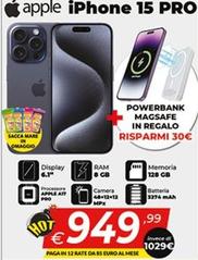 Offerta per Apple - Powerbank Magsafe In Regalo Risparmi a 949,99€ in Yammo