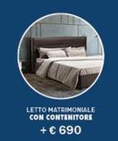 Offerta per Letto Matrimoniale Con Contenitore a 690€ in Redora