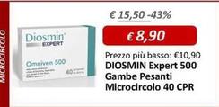 Offerta per Diosmin - Expert 500 Gambe Pesanti MicroCircolo 40 Cpr a 8,9€ in Farmacia Porcu