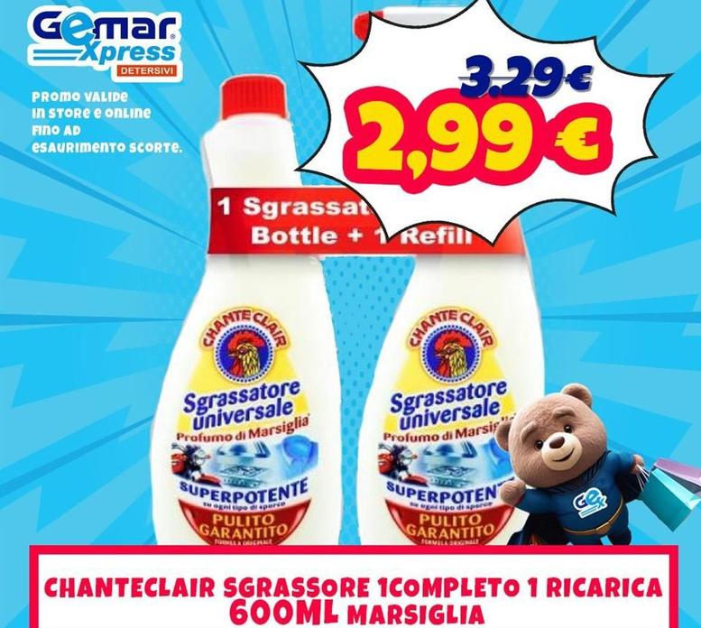 Offerta per Chanteclair - Cemar - Sgrassatore Universale a 2,99€ in Gemar Detersivi