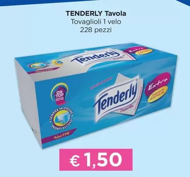 Offerta per Tenderly - Tavola Tovaglioli a 1,5€ in La Saponeria