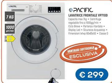 Offerta per Pacific - Lavatrice Frontale VP710D a 299€ in Euroelettrica