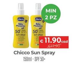 Offerta per Sun - Chicco Spray a 11,9€ in Ideal Bimbo