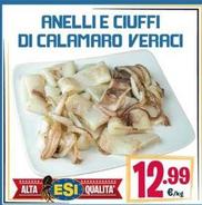 Offerta per Anelli E Ciuffi Di Calamaro Veraci a 12,99€ in Eurosurgelati Italia
