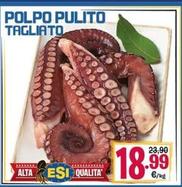 Offerta per Polpo Pulito Tagliato a 18,99€ in Eurosurgelati Italia