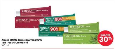 Offerta per Montana - Viti - Arnica Effetto Termico/Africa 90%/ Tea Tree Oli Crema in Interspar