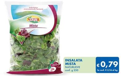Offerta per Natur Lieve - Insalata Mista  a 0,79€ in MD
