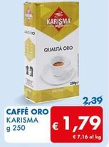 Offerta per Karisma - Caffè Oro a 1,79€ in MD