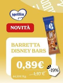 Offerta per Mellin - Barretta Disney Bars a 0,89€ in Iperbimbo
