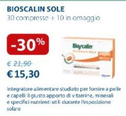 Offerta per Sole - Bioscalin a 15,3€ in + Medical Parafarmacia