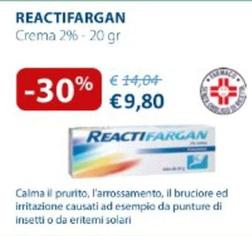 Offerta per Reactifargan - Crema 2% a 9,8€ in + Medical Parafarmacia