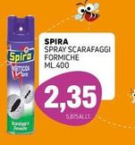 Offerta per Spira - Spray Scarafaggi Formiche a 2,35€ in Emporio Amato