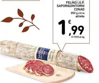 Offerta per Conad - Sapori&Dintorni Salme Felino I.G.P. a 1,99€ in Conad Superstore