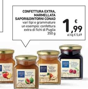 Offerta per Sapori&Dintorni Conad - Confettura Extra, Marmellata  a 1,99€ in Spazio Conad