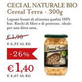 Offerta per Cereal terra - Ceci Al Naturale Bio a 1,4€ in Eataly