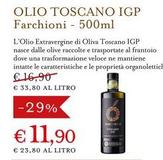 Offerta per Farchioni - Olio Toscano IGP a 11,9€ in Eataly