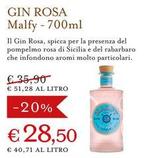 Offerta per Malfy - Gin Rosa a 28,5€ in Eataly