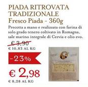 Offerta per Marino - Piada Ritrovata Tradizionale a 2,98€ in Eataly