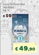 Offerta per Forza 10 Mono Diet a 49,9€ in Zooing