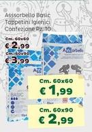 Offerta per Assorbello Basic Tappetini Igienici a 2,99€ in Zooing