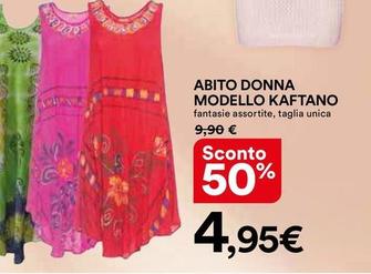 Offerta per Kaftano - Abito Donna Modello a 4,95€ in Ipercoop