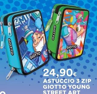 Offerta per Giotto - Astuccio 3 Zip Young Street Art a 24,9€ in Ipercoop