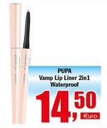 Offerta per Pupa -  Vamp Lip Liner 2in 1 Waterproof a 14,5€ in La Commerciale Montaltese