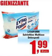 Offerta per Lysoform - Salviettine Multiuso Detergenti a 1,99€ in La Commerciale Montaltese