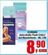 Offerta per Clinians - Anticellulite Punti Critici/ Gel Rimodellante a 8,9€ in La Commerciale Montaltese