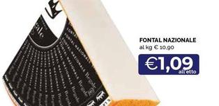 Offerta per Fontal Nazionale a 1,09€ in Maxisconto Supermercati