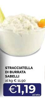 Offerta per Sabelli - Stracciatella Di Burrata a 1,19€ in Maxisconto Supermercati