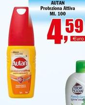 Offerta per Autan - Auton - Proteziona Attiva Ml. 100 a 4,59€ in Quadrifoglio Commerciale