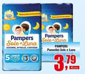 Offerta per Pampers - Pannolini Sole E Luna a 3,79€ in Quadrifoglio Commerciale