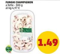Offerta per Funghi Champignon a 1,49€ in PENNY