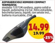 Offerta per Termozeta - Aspirabriciole Komodo Compact a 14,99€ in PENNY