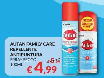 Offerta per Autan - Family Care Repellente Antipuntura a 4,99€ in Ni Hao Market