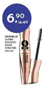 Offerta per Deborah - 24 Ore Instant Maxi Volume Mascara a 6,9€ in Caddy's