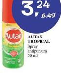 Offerta per Autan - Tropical a 3,24€ in Caddy's Maxistore